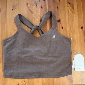 Beyond Yoga x Barre3 Twist Through Crop Bra